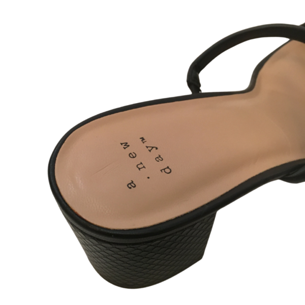 Rolio Chunky Heeled Wedge Sandals - Image 6